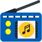 radio music android application logo